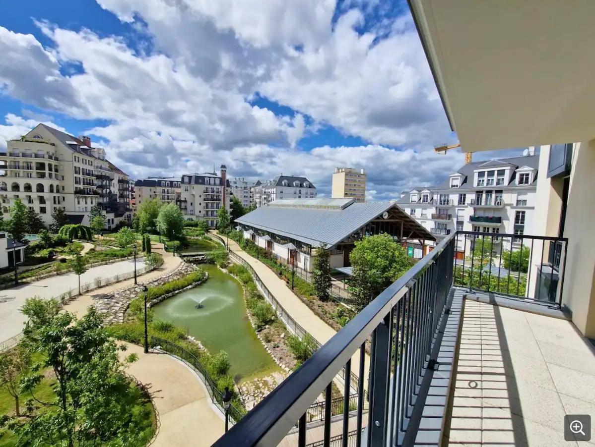 Sublime Appartement 4 Etoiles Neuf T3 Aputeaux 61M2 Proche La Defense, 10M2 De Terrasse Avec Magnifique Vue Buitenkant foto